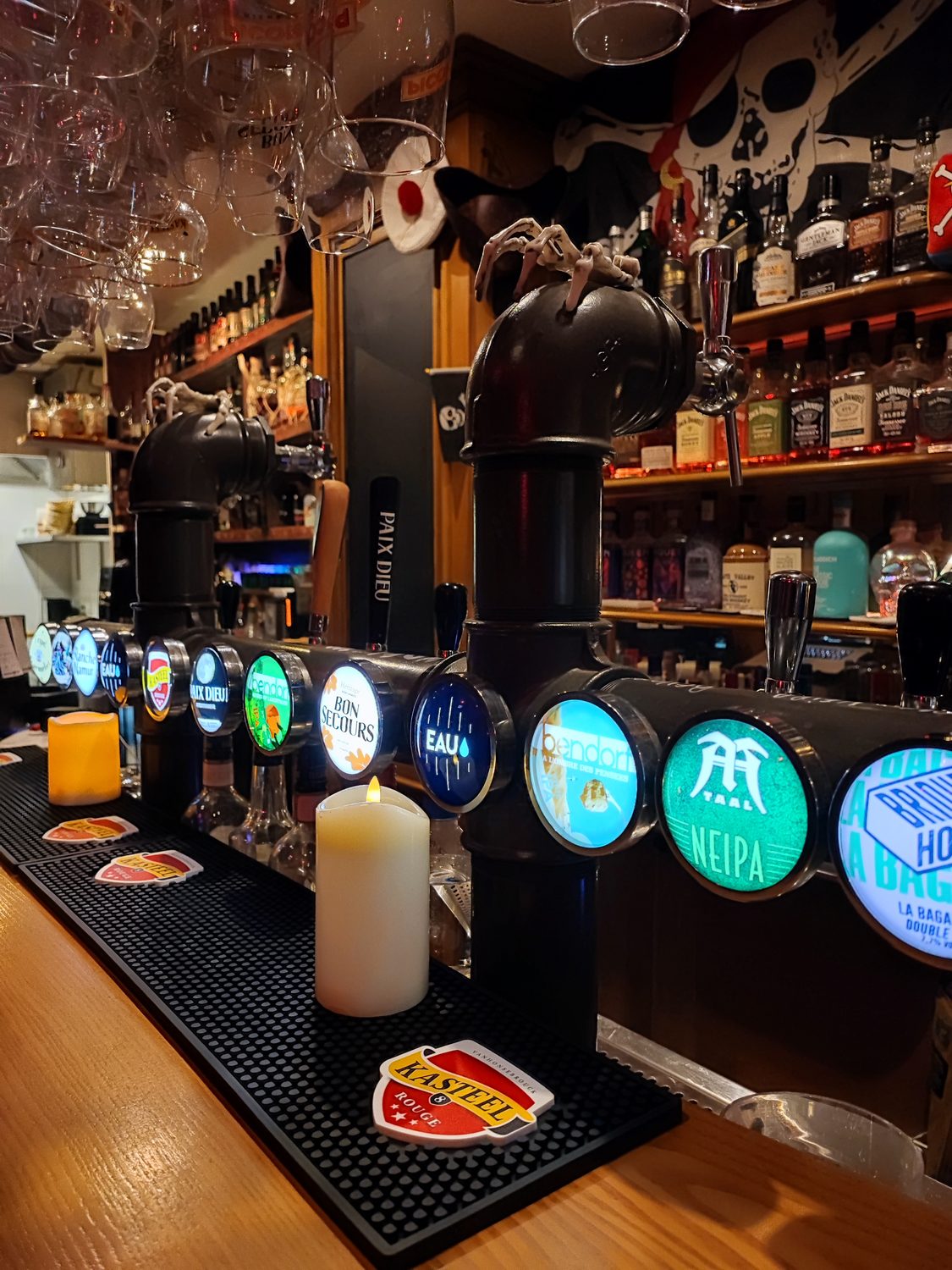 10 bières à la pression au Kraken Colmar